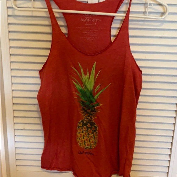 Local Motion Tops - Local Motion pineapple tank
